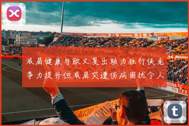 浓眉健康与欧文复出助力独行侠竞争力提升但浓眉突遭伤病困扰令人担忧